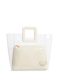 Staud Shirley Transparent Tote