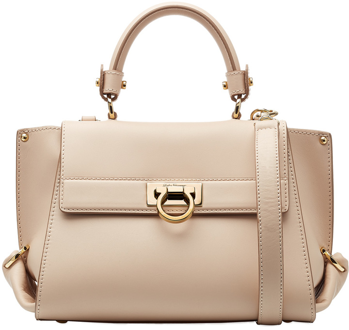 ferragamo beige bag