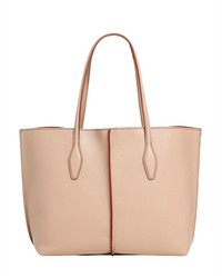 Tod's Medium Grained Leather Tote Bag