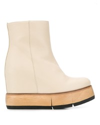 Paloma Barceló Side Zip Chunky Heel Boots