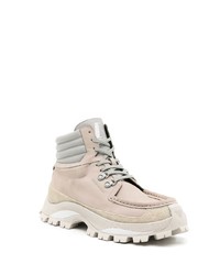 Emporio Armani Chunky Lace Up Boots