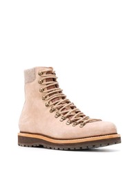 Brunello Cucinelli Lace Up Work Boots