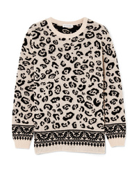 Altuzarra Casablanca Merino Wool Blend Jacquard Sweater