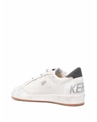Golden Goose Leopard Star Leather Sneakers