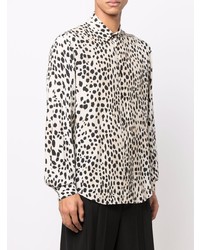 Just Cavalli Animal Print Long Sleeved Shirt