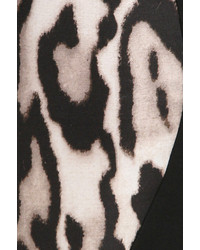 Diane von Furstenberg M Mikado Skirt In Leopardblack