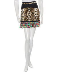 Roberto Cavalli Mini Pleated Skirt