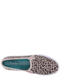 Keds Double Decker Leopard Wool