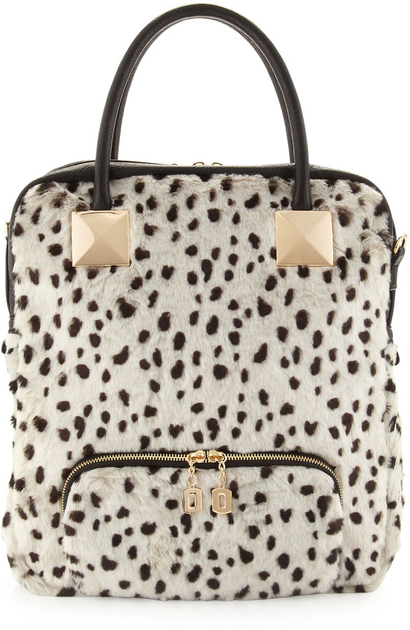 leopard fur handbags