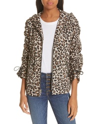 Veronica Beard Sibila Leopard Print Jacket