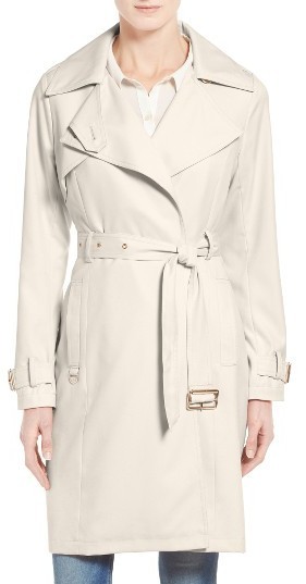 French Connection Flowy Belted Trench Coat, $69 | Lookastic