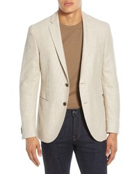 BOSS Fit Solid Cotton Linen Sport Coat