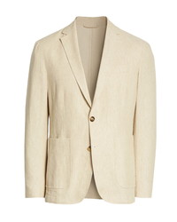 Nn07 Harvey 1036 Slim Fit Linen Cotton Sport Coat