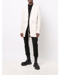 Rick Owens Notched Lapels Single Breasted Blazer
