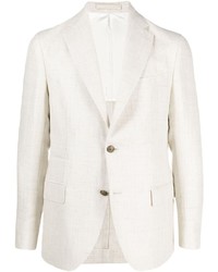 Eleventy Single Breasted Fitted Blazer