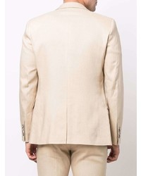 Sandro Single Breasted Linen Blazer