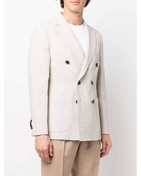 Peserico Fitted Double Breasted Button Blazer