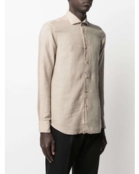 Xacus Collared Linen Shirt