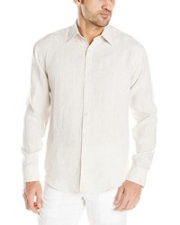 Cubavera Long Sleeve Linen Shirt