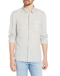 French Connection Gart Dyed Linen Sport Shirt