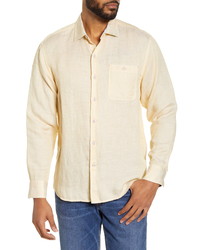Tommy Bahama Line In The Sand Linen Tencel Lyocell Button Up Shirt