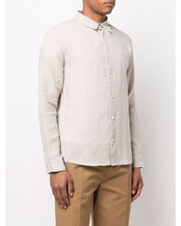 A.P.C. Linen Long Sleeve Shirt