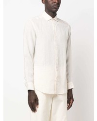 Frescobol Carioca Linen Long Sleeve Shirt