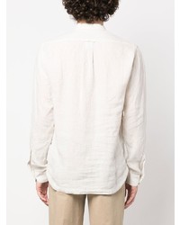 Barena Long Sleeve Linen Shirt