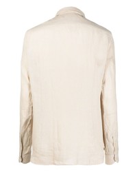 Tintoria Mattei Long Sleeve Linen Shirt