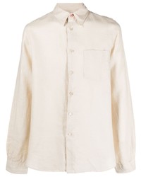 Paul Smith Long Sleeve Linen Shirt