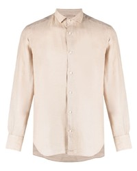 MC2 Saint Barth Long Sleeve Linen Shirt