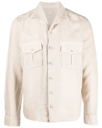 120% Lino Long Sleeved Linen Shirt