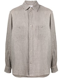 Hed Mayner Longsleeved Linen Shirt