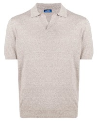 Barba Knitted Polo Top