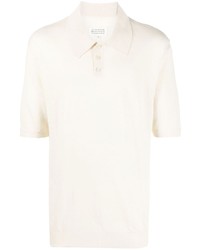 Maison Margiela Linen Blend Polo Shirt