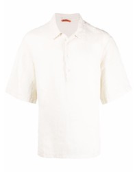 Barena Short Sleeve Linen Polo Shirt
