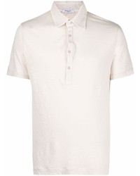 Boglioli Short Sleeved Linen Polo Shirt