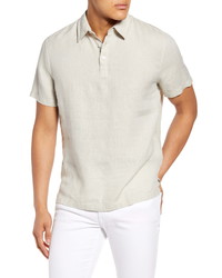 Vince Solid Linen Polo