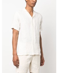 Orlebar Brown Hibbert Short Sleeve Linen Shirt
