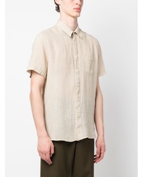 120% Lino Short Sleeve Linen Shirt