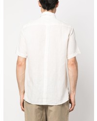 PT TORINO Short Sleeve Linen Shirt