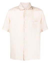 Malo Short Sleeve Linen Shirt