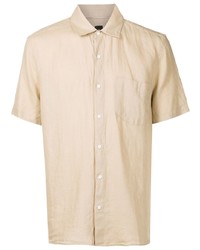 OSKLEN Short Sleeved Flax Shirt