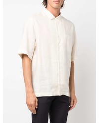 PT TORINO Short Sleeved Linen Shirt