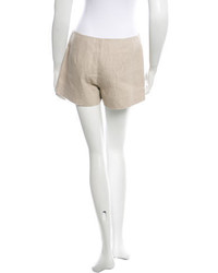 L'Agence Linen Mini Shorts