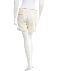 Chloé Linen Tailored Shorts