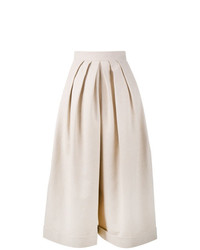 DELPOZO Cropped Pleated Trousers