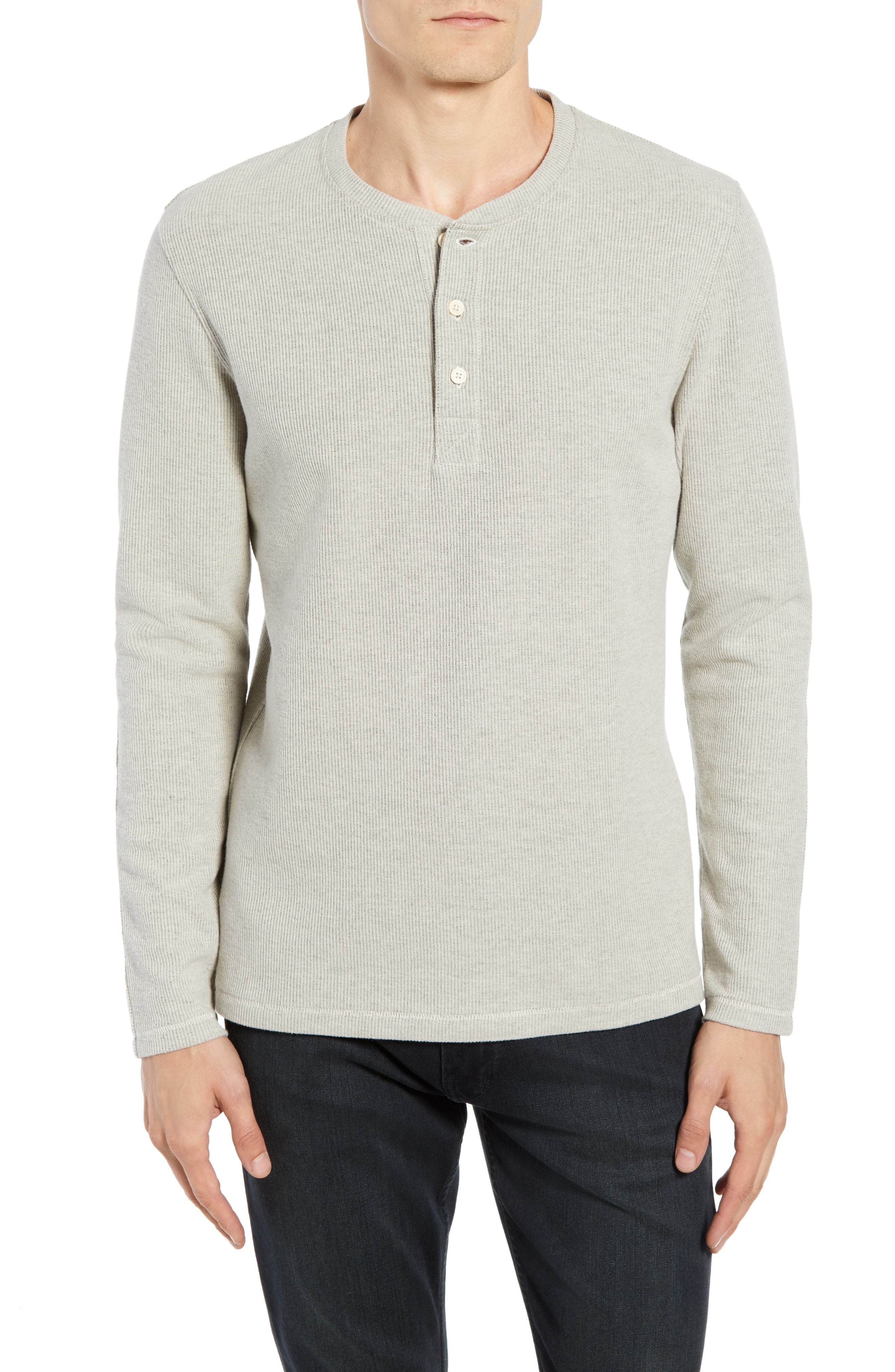 Billy Reid Ribbed Long Sleeve Henley 145 Nordstrom Lookastic