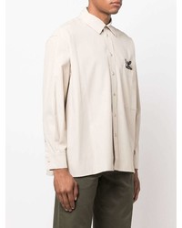 Song For The Mute Badge Detail Button Up Shirt