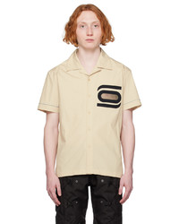 Olly Shinder Beige Button Shirt